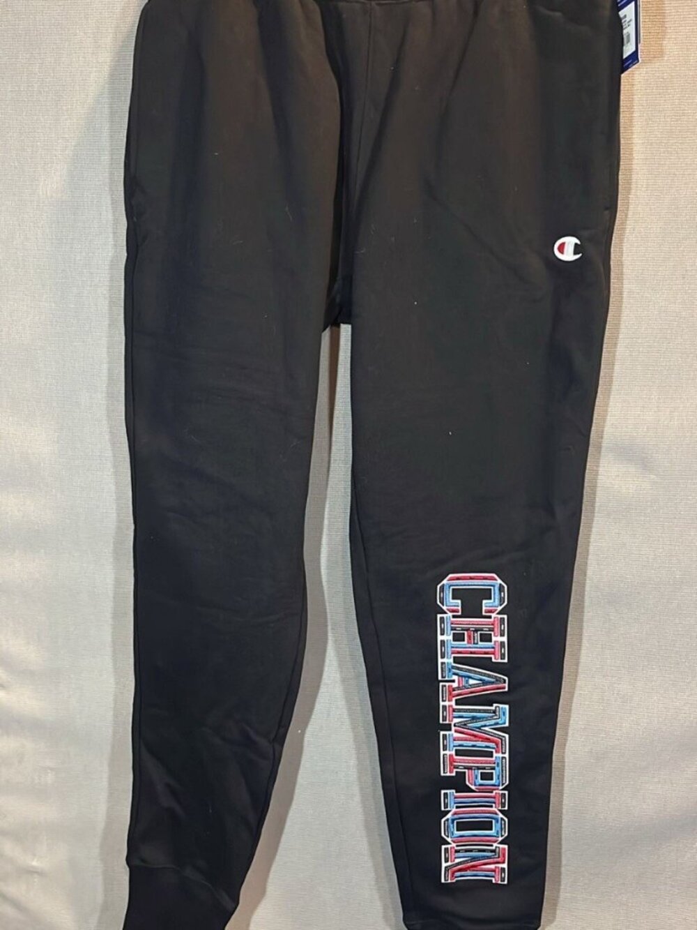 Champion Reverse Weave Jogger Black Sz M NWT